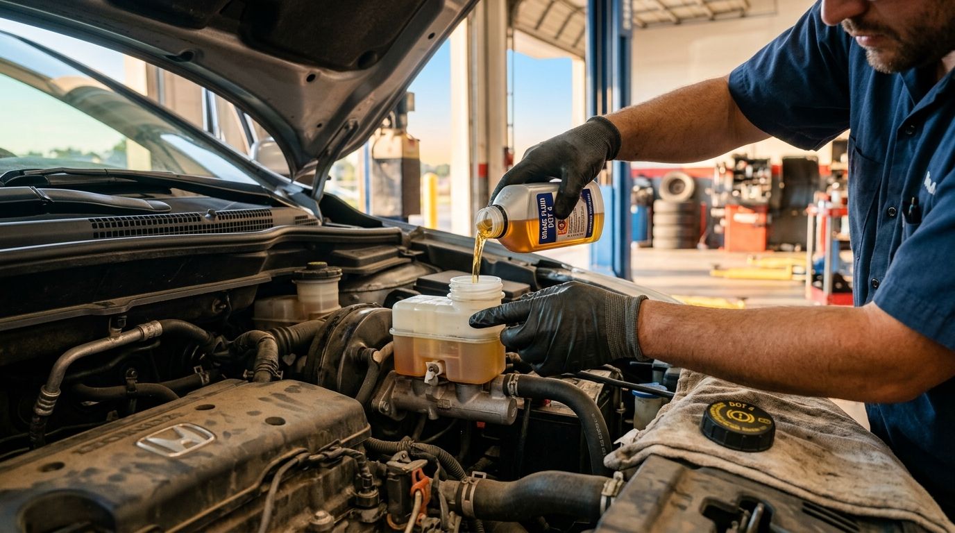 Układ hamulcowy i pozostałe płyny eksploatacyjne